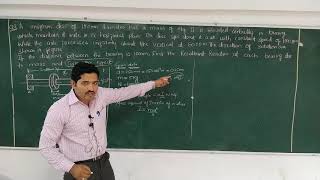 LECTURE 6PROBLEM ON GYROSCOPIC COUPLE [upl. by Vastah]