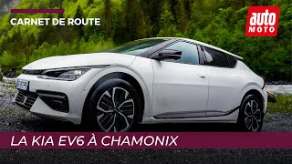 Carnet de route  ChamonixMont Blanc en Kia EV6 [upl. by Annol]