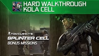 Splinter Cell Stealth Walkthrough  HARD  Bonus Missions  1  Kola Cell  CenterStrain01 [upl. by Casta]