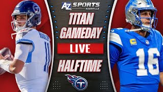 Titans Halftime Offensive flashes defense disappears as Lions bust out to HUGE lead [upl. by Narah]