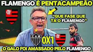 NETO PERDE a LINHA após VER O FLAMENGO PENTACAMPEÃO DA COPA DO BRASIL QUE FASE QUE TÁ O FLAMENGO [upl. by Sone967]