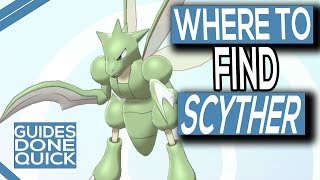 Where To Find Scyther In Pokemon Sword amp Shield Isle Of Armor [upl. by Aneliram]