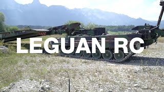 LEGUAN RC Remotecontrolled bridge layer [upl. by Eatnhoj]