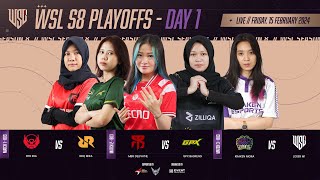 LIVE NOW  WSL S8 PLAYOFFS DAY 1 [upl. by Bessie]