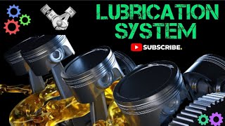 Lubrication System  lubricating  engine lubrication system  how does it work lubrication oil [upl. by Benito]