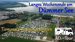 Kurzurlaub mit dem Wohnmobil am Dümmer See auf Tiemanns Wohnmobilhafen Stellplatz [upl. by Airamzul]