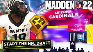 Madden 22 Career Mode Ep 1  Player Creation NFL Draft amp Debut [upl. by Bobker]