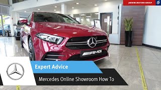 Mercedes Online Showroom  Expert Advice  Jardine Motors Group [upl. by Neelra]