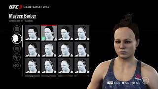 Maycee Barber  EA UFC 3 CAF [upl. by Ardied]