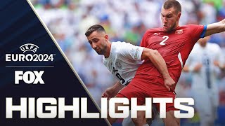 Slovenia vs Serbia Highlights  UEFA Euro 2024 [upl. by Carlson]