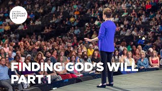 Finding Gods Will  Pt 1  Joyce Meyer  Enjoying Everyday Life [upl. by Aned]