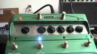 Line 6 DL4 w Double Preset and Looper Switch mods [upl. by Evol1]