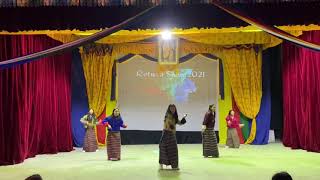 Bhutanese Remix Dance  Return show at GCBS  Item 2  Drukpa Vibes [upl. by Williamsen]