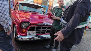 Streets of Ballinasloe Classic Cars at Ballinasloe Fair [upl. by Htrahddis]