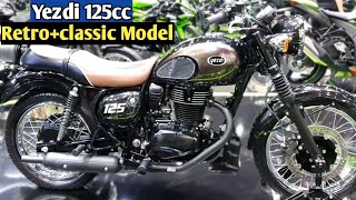 yezdi 125cc new model launch in India 2024  upcoming 125cc bike🤩launch date features price [upl. by Nnawaj417]