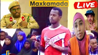 NINKII XAASKISA GUBAY OO MAXKAMADA LA KEENAY amp XUKUNKIISA DAAWO LIVE [upl. by Red]