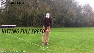 theHanger Golf Swing Aid Chipping Tips [upl. by Sjoberg]