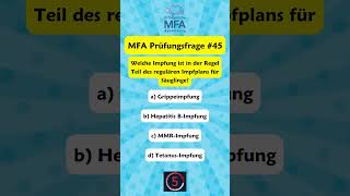 📚 MFA Prüfungsvorbereitung  Prüfungsfrage 45 [upl. by Okimik]