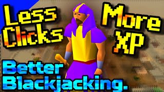 Blackjacking BUFFED The NEW best thieving method in OldSchool Runescape [upl. by Chadwick]