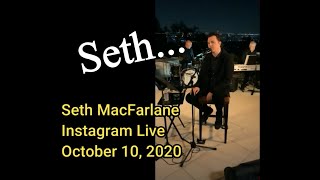 Seth MacFarlane  Instagram Live Oct 102020 [upl. by Evol]