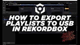 How to Export Playlists to USB in rekordbox pioneerdj [upl. by Gierk193]