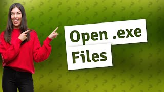 What program can open an exe file [upl. by Dorrahs]