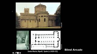 History of Arch Lecture 14 Romanesque Architecture [upl. by Oiramal]