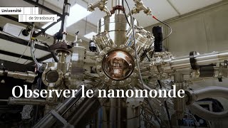 Observer le nanomonde grâce à la nouvelle plateforme de microscopie à effet tunnel de lIPCMS [upl. by Harahs]