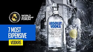 7 Most Expensive Vodkas [upl. by Abekam]