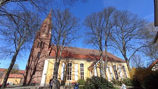 Ueckermünde  Vollgeläut der evang Stadtkirche St Marien Außenaufnahme [upl. by Alik]