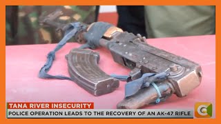 Police operation in Tana River county leads to recovery of an Ak47 gun [upl. by Ihcego]