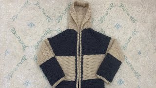 Kolay Hırka Yapımı  Tığ İşi Hırka Yapımı hırka tığişi crochet örgü hırkamodeli hirkamodelleri [upl. by Rhonda501]