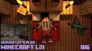 Minecraft 121 Modded Server Play S21E16 [upl. by Osei990]