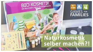 Naturkosmetik selber machen Einfach mit dem Labor für Bio Kosmetik von Clementoni [upl. by Litton]