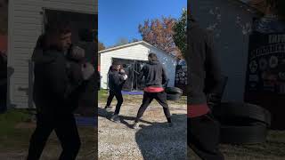 shadow boxing reflex stick drill with nino [upl. by Son]