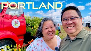 PORTLAND OREGON  What to EAT and SEE in 6 HOURS [upl. by Nyrok]