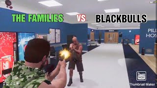 THE FAMILIES VS BLACKBULLSSURPRISE ATTACK GTA V ROLEPLAY SVRP 30 [upl. by Zarger]