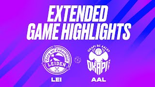 Zz Leiden vs Okapi Aalst  Game Highlights [upl. by Ennaylil]