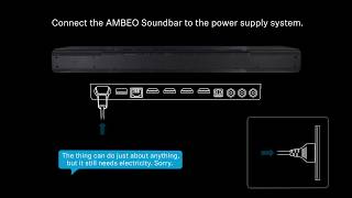 Sennheiser AMBEO Soundbar  How to Setting Up [upl. by Dlorrej]