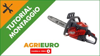 Motosega a scoppio EFCO MTH 4000 montaggio completo Barra da 35 cm avviamento facilitato Easy On [upl. by Latouche]