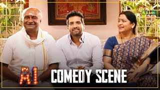 A1  Comedy Scene  Santhanam  MS Bhaskar  Manohar  Adithya TV [upl. by Adamek]