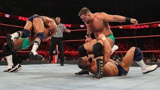 Chad Gable amp Bobby Roode Vs The Revival Highlights  RAW 2112019 [upl. by Yxor]