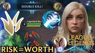 THE FASTEST SCALING ROLE but is it WORTH THE RISK  Kayle Jungle Wild Rift [upl. by Amin]