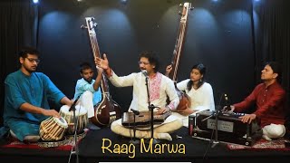 Raag Marwa  Supriyo Dutta  Aarchik Benerjee  Swapan Bhunia  Debarshi Das  Anushree Dey [upl. by Trefler]