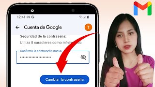 Como Cambiar la Contraseña de Gmail desde tu celular 2024 [upl. by Klein107]