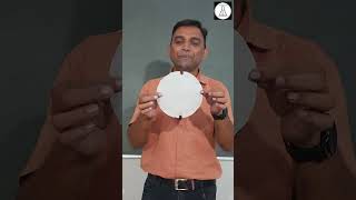 🔥 Burning Filter paper in TWO Equal Half🧫chemistry science scienceeducation [upl. by Ehcar]