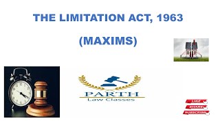 THE LIMITATION ACT 1963 MAXIMS [upl. by Nedrah]