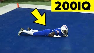 NFL MOMENTS That Were 200IQ [upl. by Ailecara]