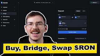 How to buy bridge or swap Ron [upl. by Chemar]