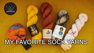 My Favorite Sock Yarns [upl. by Oiluig]